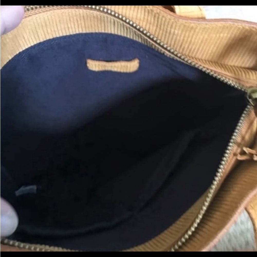 Madewell the transport corduroy suede small crossbody bag purse - Picture 7 of 14